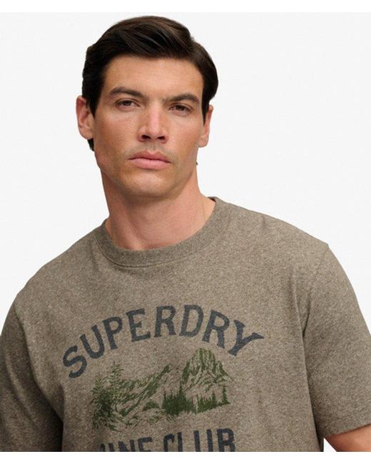 Superdry Gray & Co Wild Frontier T-shirt for men