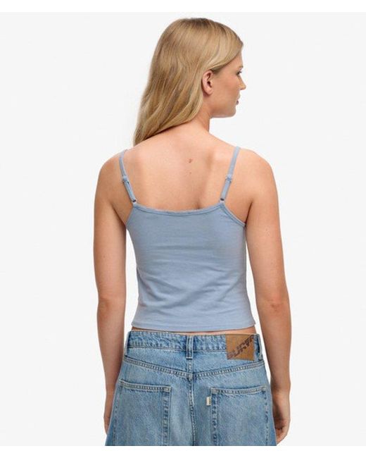 Superdry Gray & Co Athletics Essentials Cami Top