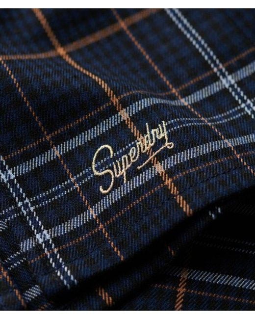 Superdry Black & Co Ladies Classic Check Mini Skirt