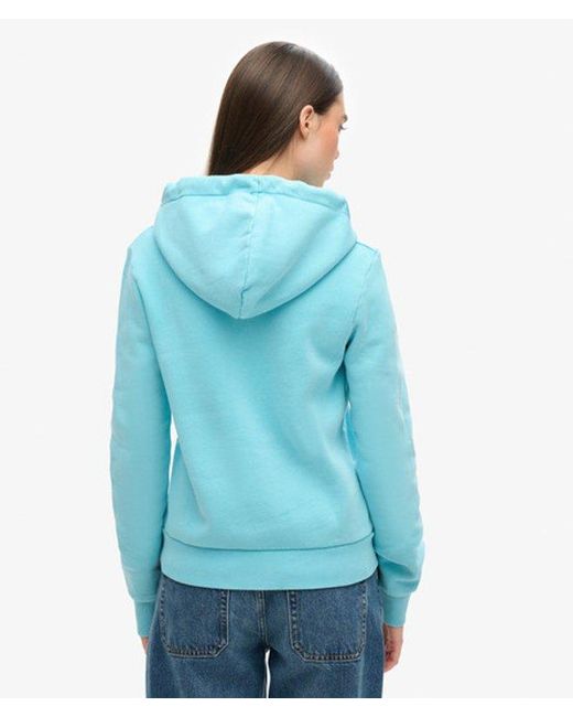 Superdry Blue & Co Neon Graphic Hoodie