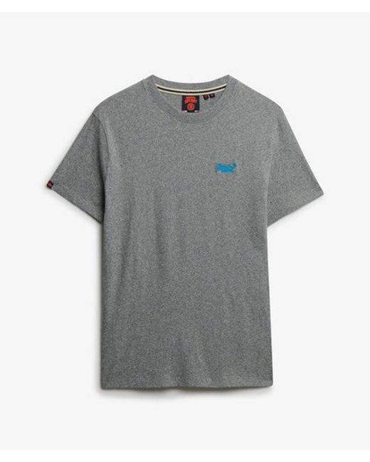 Superdry Gray & Co Essential Logo T-shirt for men