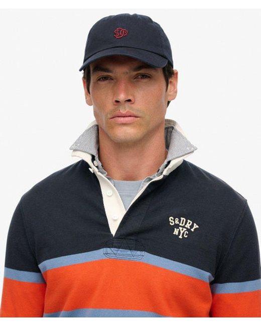 Femme Casquette De Baseball Sd Brodée Taille: 1Taille Superdry en coloris Blue