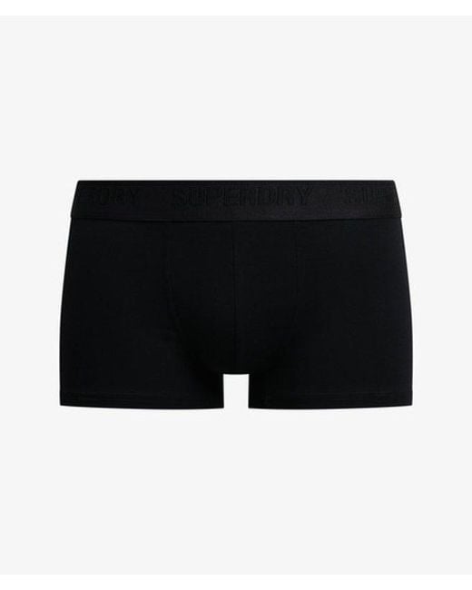 Superdry Black & Co Trunk Triple Pack for men
