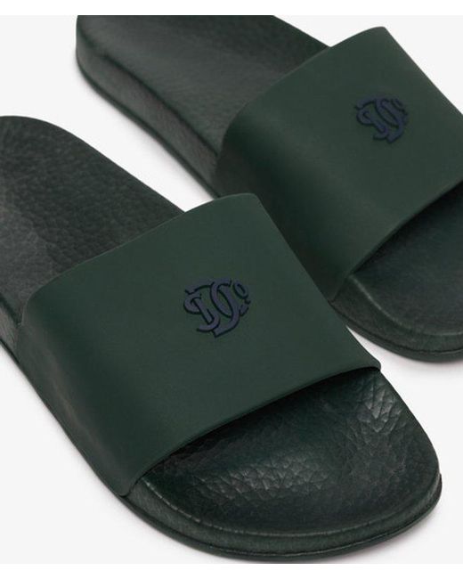 Superdry Green & Co . Pool Sliders for men