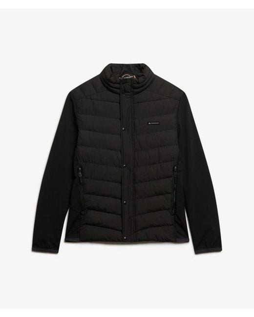 Superdry Black & Co Storm Popper Softshell Jacket for men