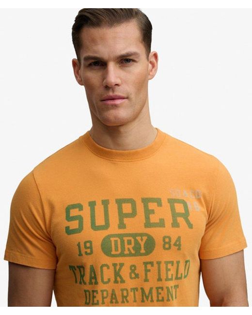 Superdry Blue & Co Vintage Prep Relaxed T-shirt for men