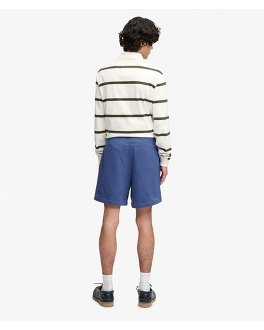 Superdry Blue & Co Monogram Shorts for men