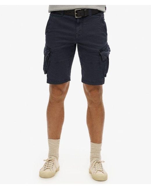 Superdry Blue & Co Core Cargo Shorts for men