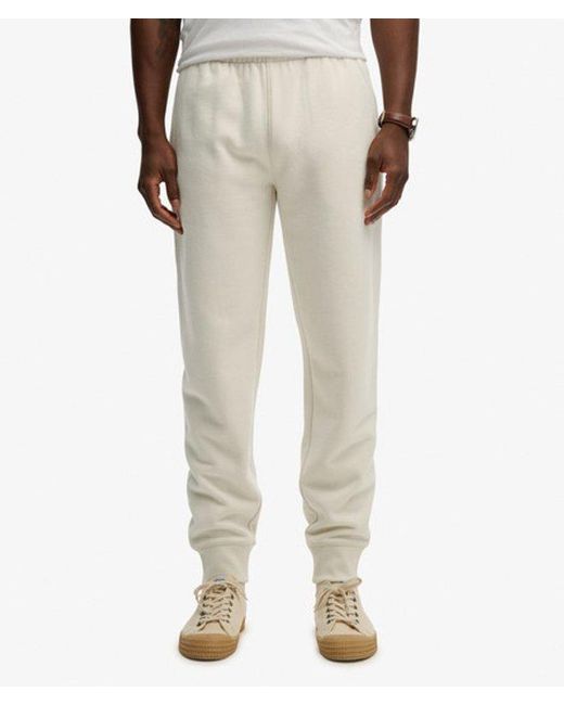 Superdry White & Co Essential Logo Half Brushed joggers for men