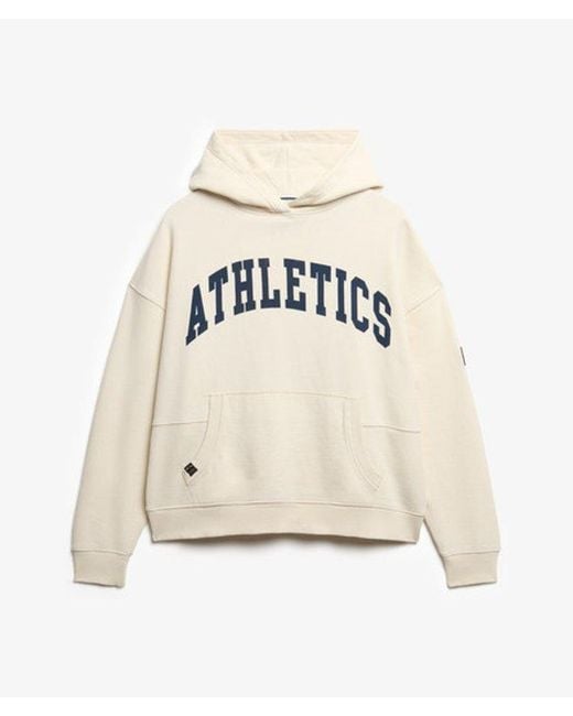 Superdry Natural & Co Athletic Essentials Relaxed Hoodie