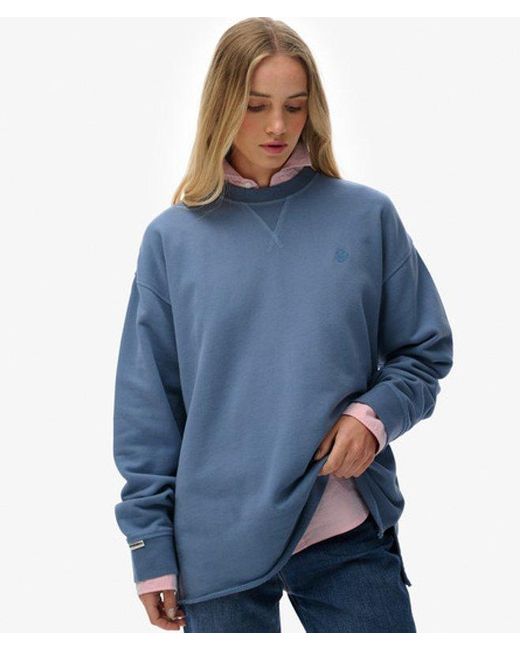 Superdry Blue Studios Crew Sweatshirt