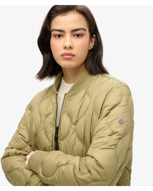 Superdry Green Studios Long Liner Coat