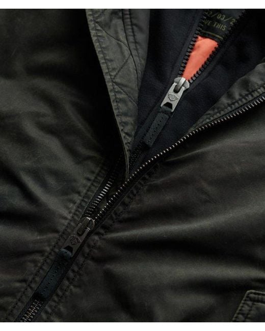 Superdry Black & Co Military Ma1 Bomber Jacket for men