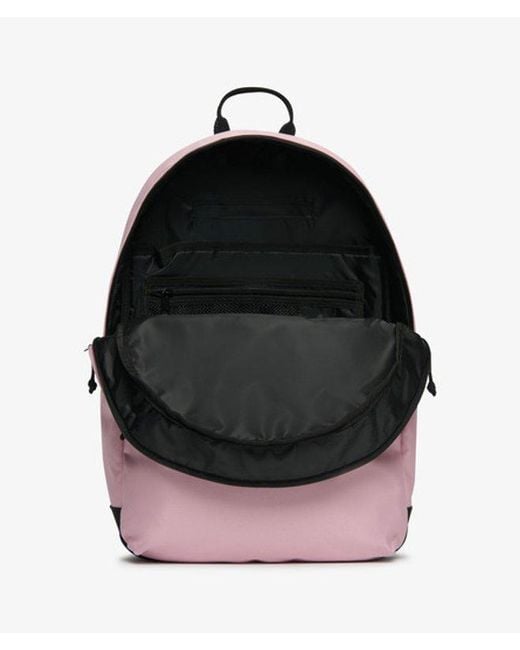 Superdry Pink & Co Classic Patch Montana Backpack