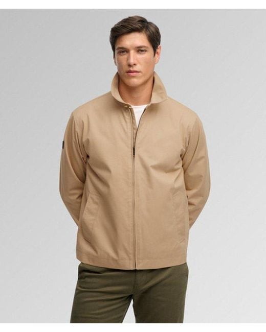 Superdry Brown & Co Collared Harrington Jacket for men