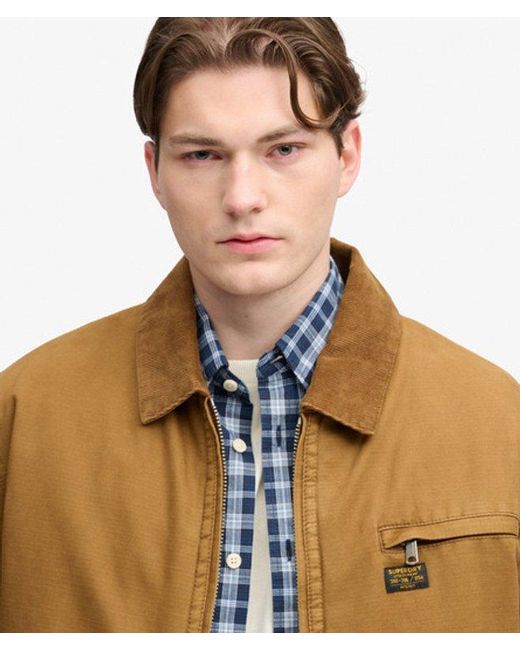 Superdry Natural & Co Workwear Ranch Jacket for men