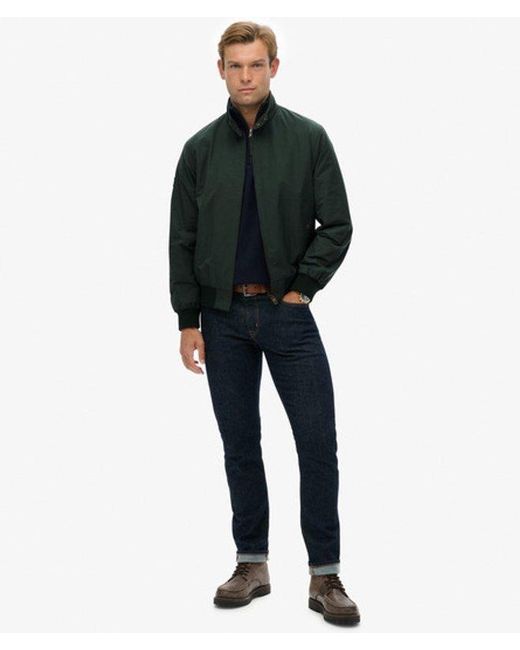 Superdry Black & Co Classic Harrington Jacket for men