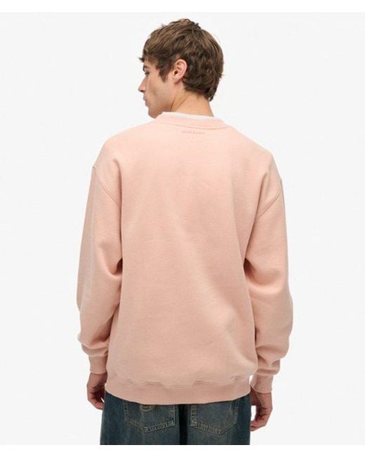 Superdry Natural & Co Oversized Crew Sweatshirt for men