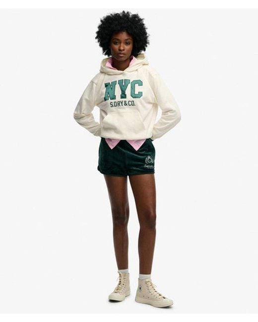 Superdry Black & Co Country Club Varsity Hoodie