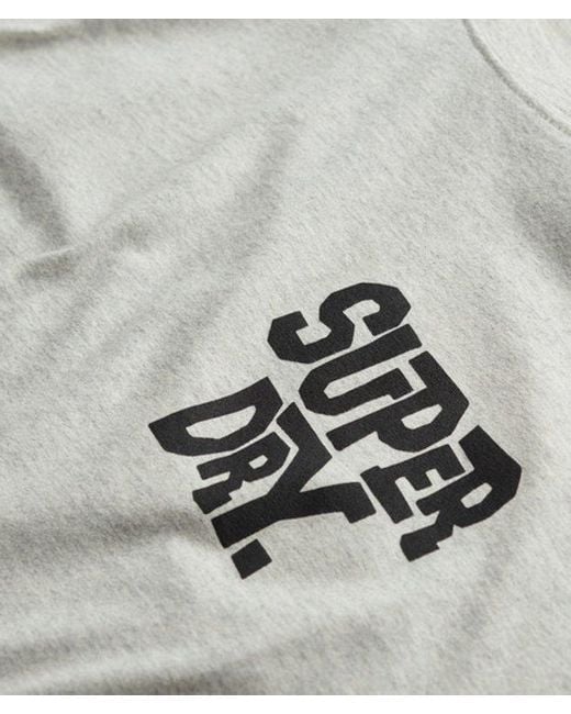 Superdry Gray & Co Outdoor Narrative Loose T-shirt for men