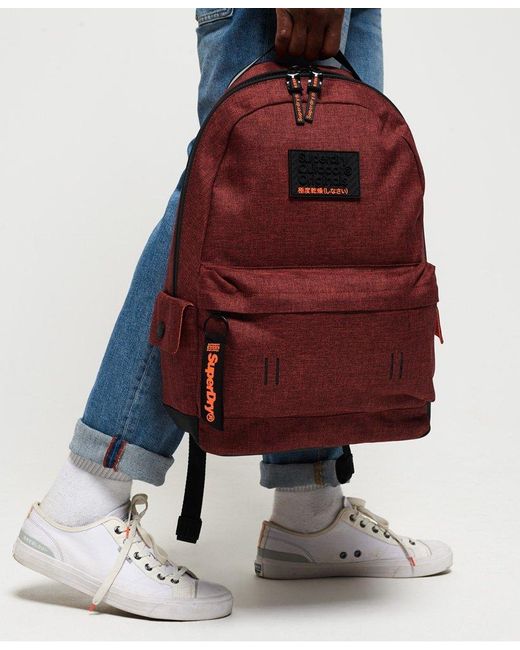 superdry rose gold splatter backpack