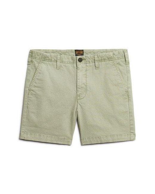 Superdry Green Classic Chino Shorts