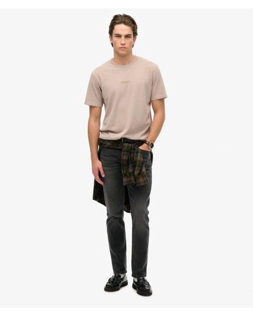 Superdry Natural & Co Micro Logo T-shirt for men