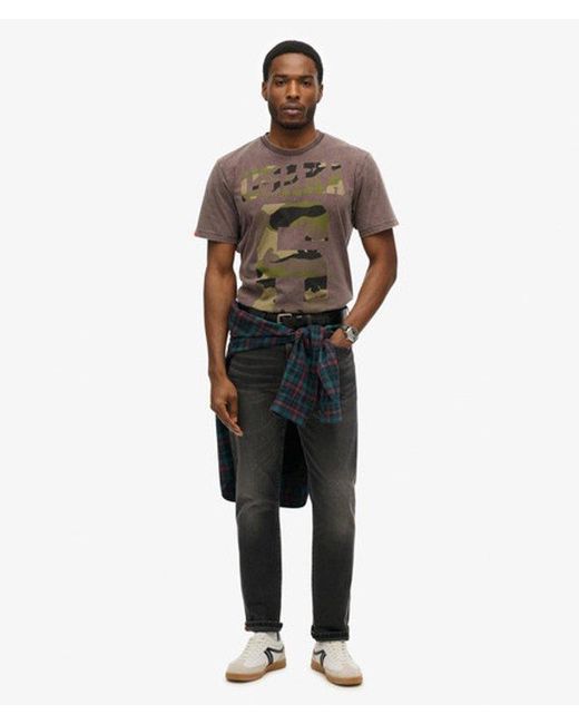 Superdry Brown & Co Osaka Loose T-shirt for men