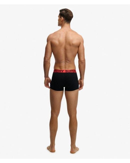 Superdry Black & Co Trunk Triple Pack for men