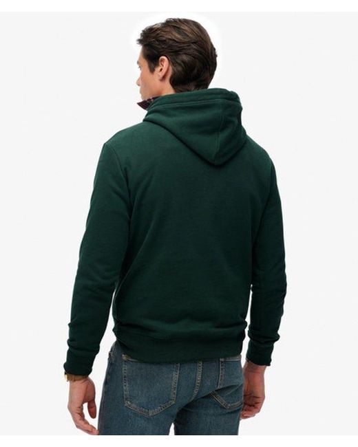 Superdry Green & Co Essential Logo Hoodie for men