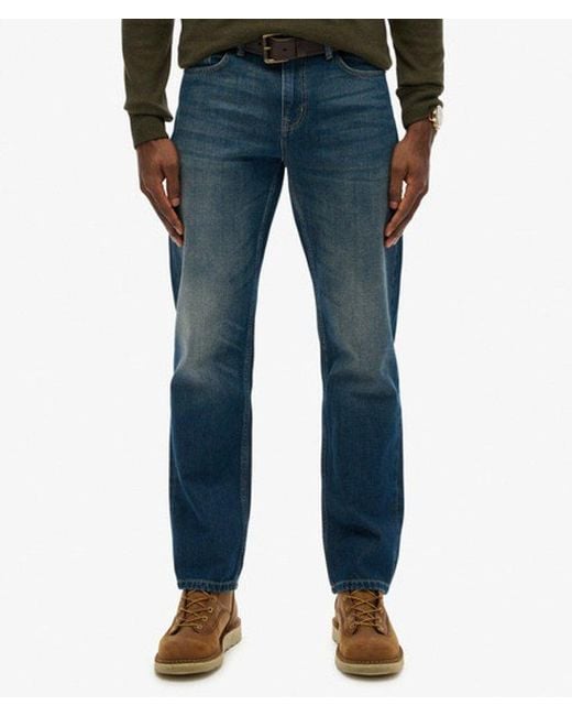 Superdry Green The Merchant Store - Straight Jeans for men