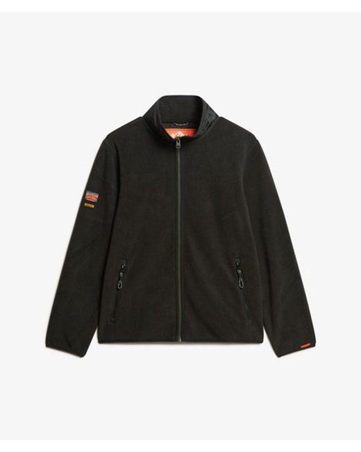 Superdry Black & Co Active Full Zip Fleece for men