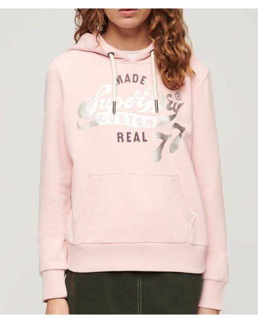 Superdry Natural & Co Reworked Classics Graphic Hoodie