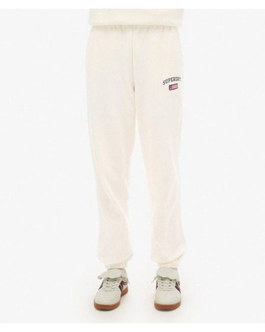 Superdry White & Co Athletic Essential Boyfriend joggers