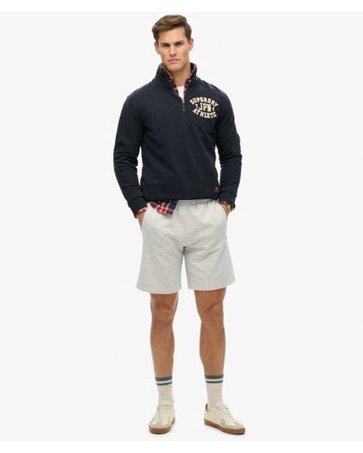 Superdry Gray & Co Essential Logo Jersey Shorts for men