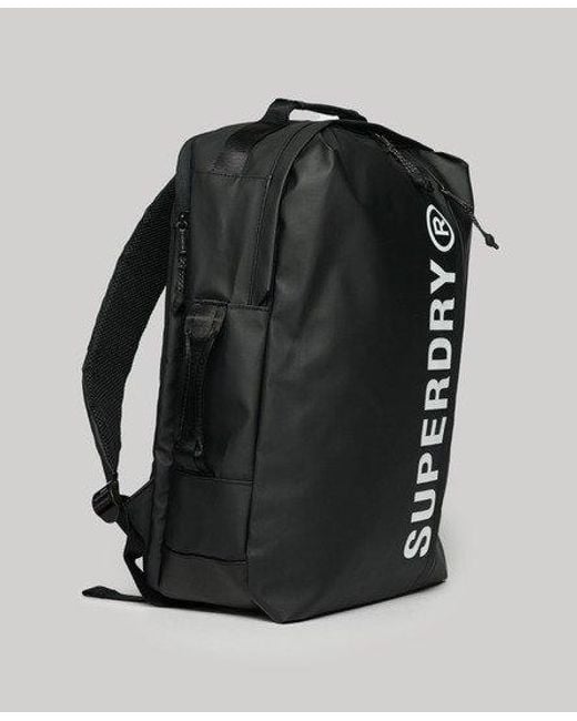 Superdry 25 Litre Tarp Backpack Black Size: 1size