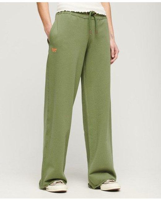 Superdry Green Essential Logo Straight joggers