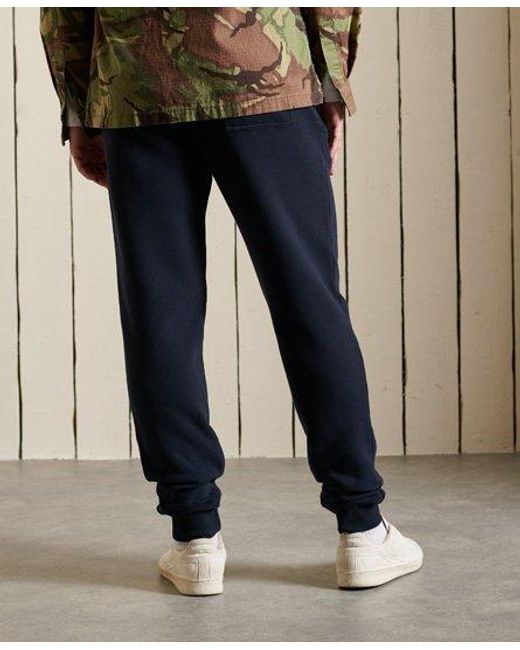 Superdry Blue Track & Field Joggers Eclipse for men