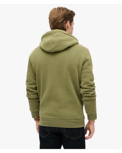 Superdry Green & Co Tokyo Vintage Logo Graphic Hoodie for men