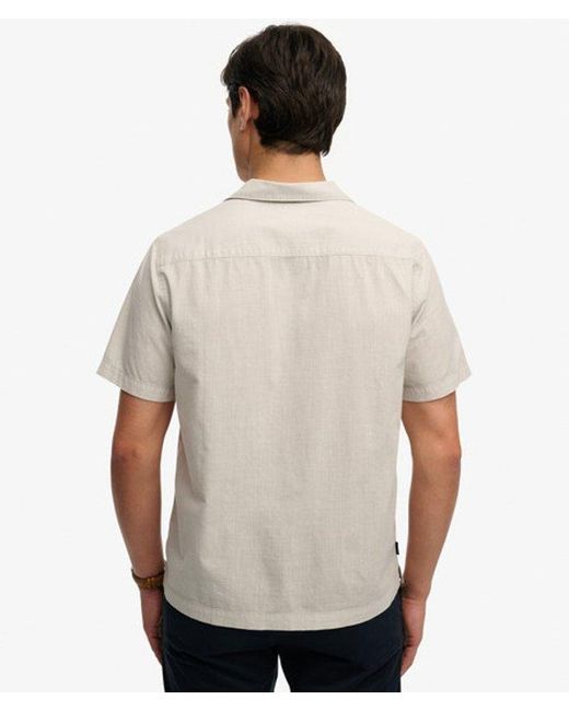 Superdry White & Co Cabana Short Sleeve Shirt for men