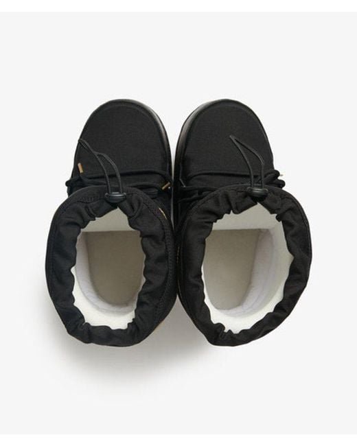 Superdry Black Snow Boots