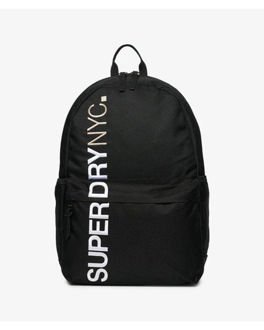 Superdry Black & Co Nyc Montana Backpack