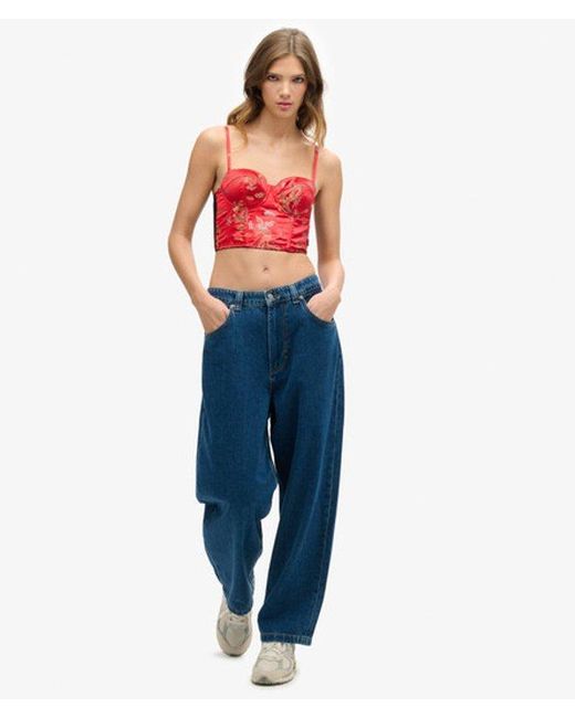 Superdry Red Embroide