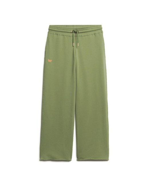 Superdry Green & Co Essential Logo Straight joggers