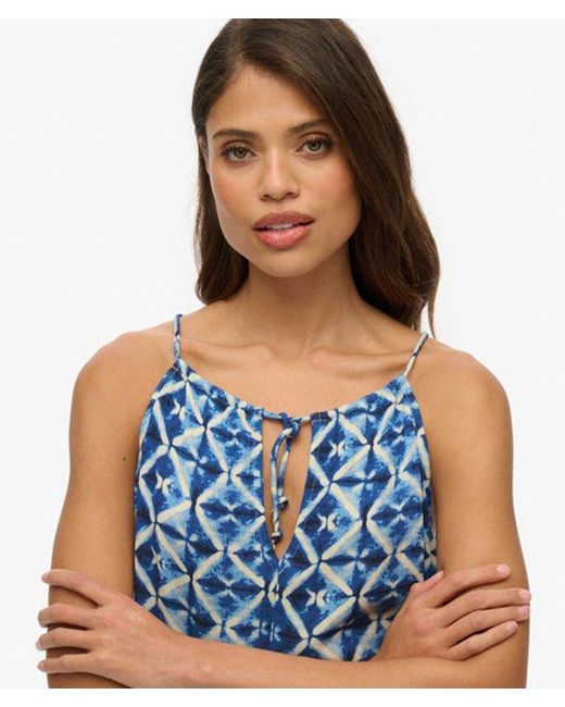 Superdry Blue & Co Beach Cami Top