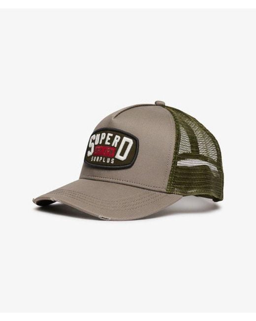 Superdry Multicolor Dirt Road Cord Trucker Cap