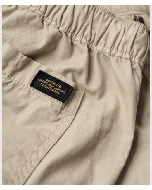Superdry Natural Low Rise Wide Leg Cargo Pants