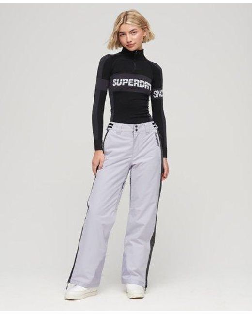 Superdry Gray Sport Core Ski Trousers