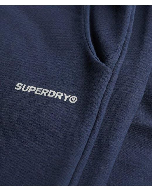Superdry Effen joggingbroek in het Blue