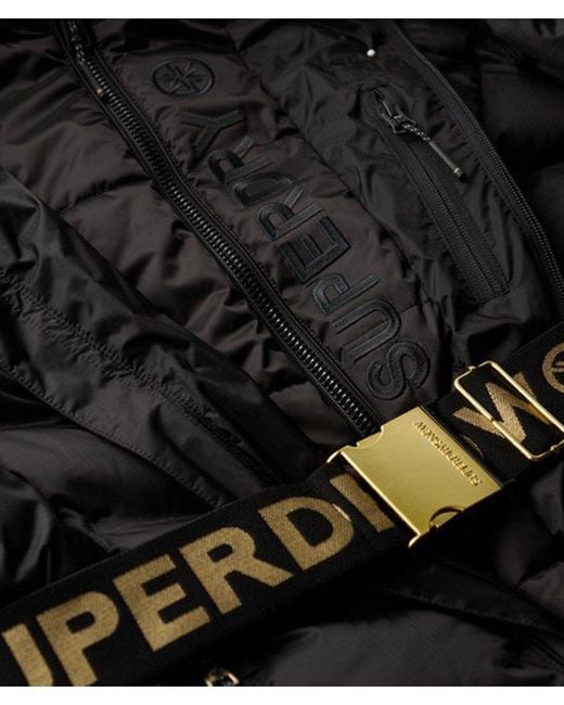 Superdry Black & Co Ski Luxe Puffer Jacket